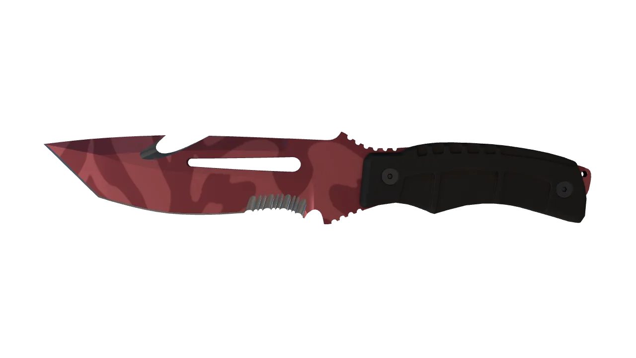 Survival Knife | Slaughter seed #120, front