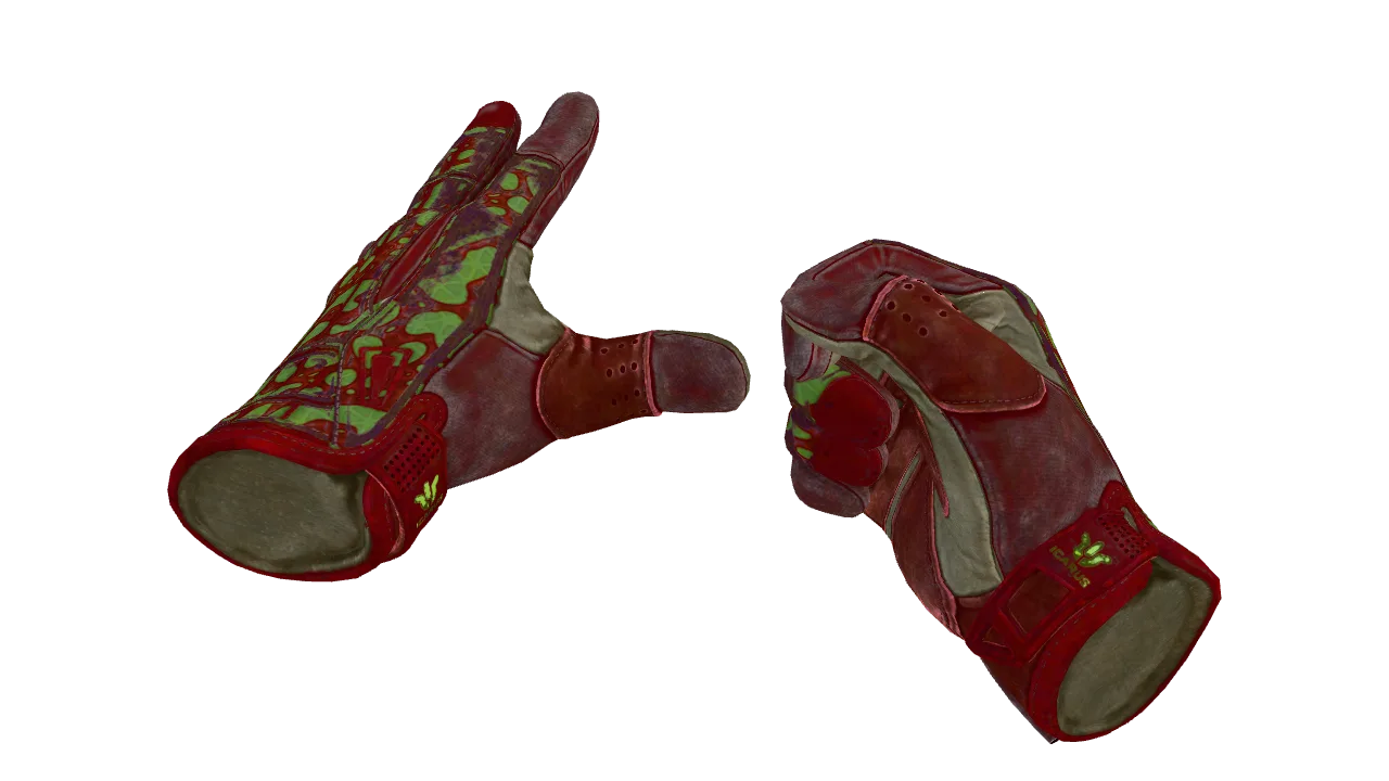 ★ Sport Gloves | Bronze Morph (Battle-Scarred) — Dust II light, front