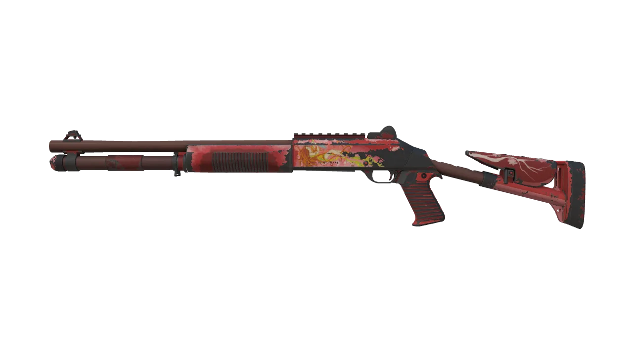 XM1014 | Tranquility (Well-Worn) — Dust II light, front