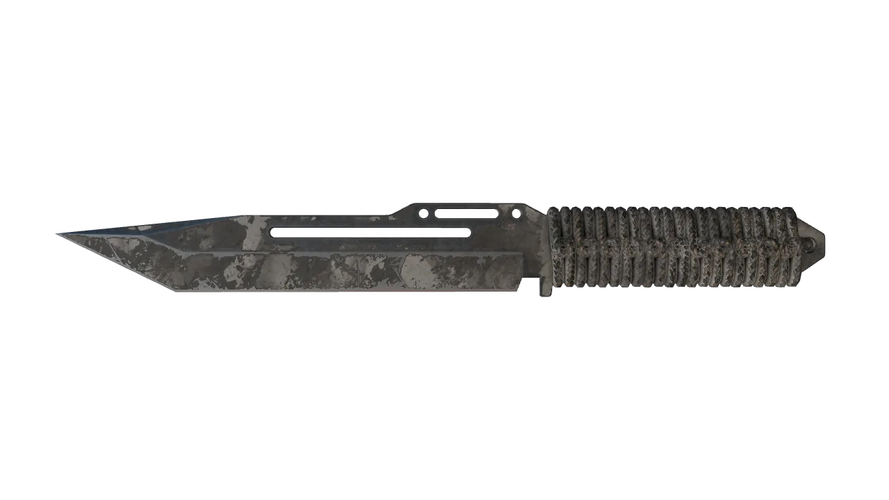 ★ Paracord Knife | Urban Masked (Battle-Scarred) — Dust II light, front