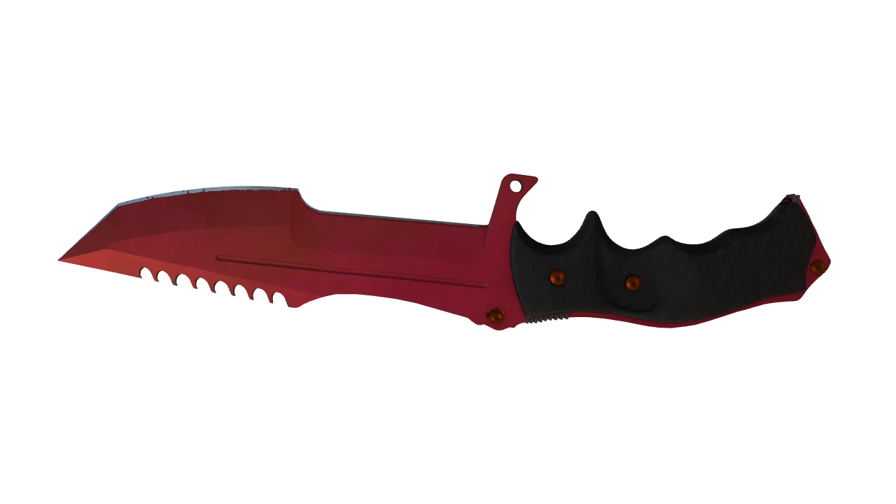 Huntsman Knife | Doppler (Ruby) seed #70, back