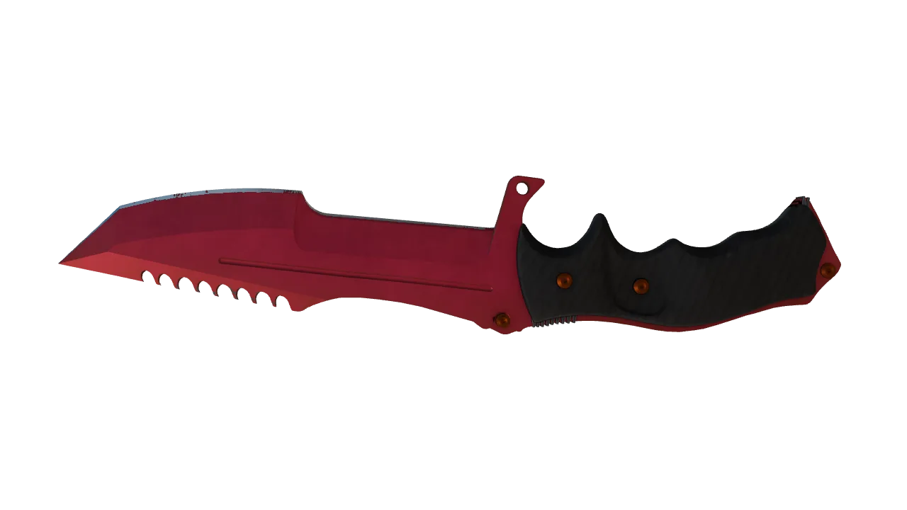 Huntsman Knife | Doppler (Ruby) seed #87, back