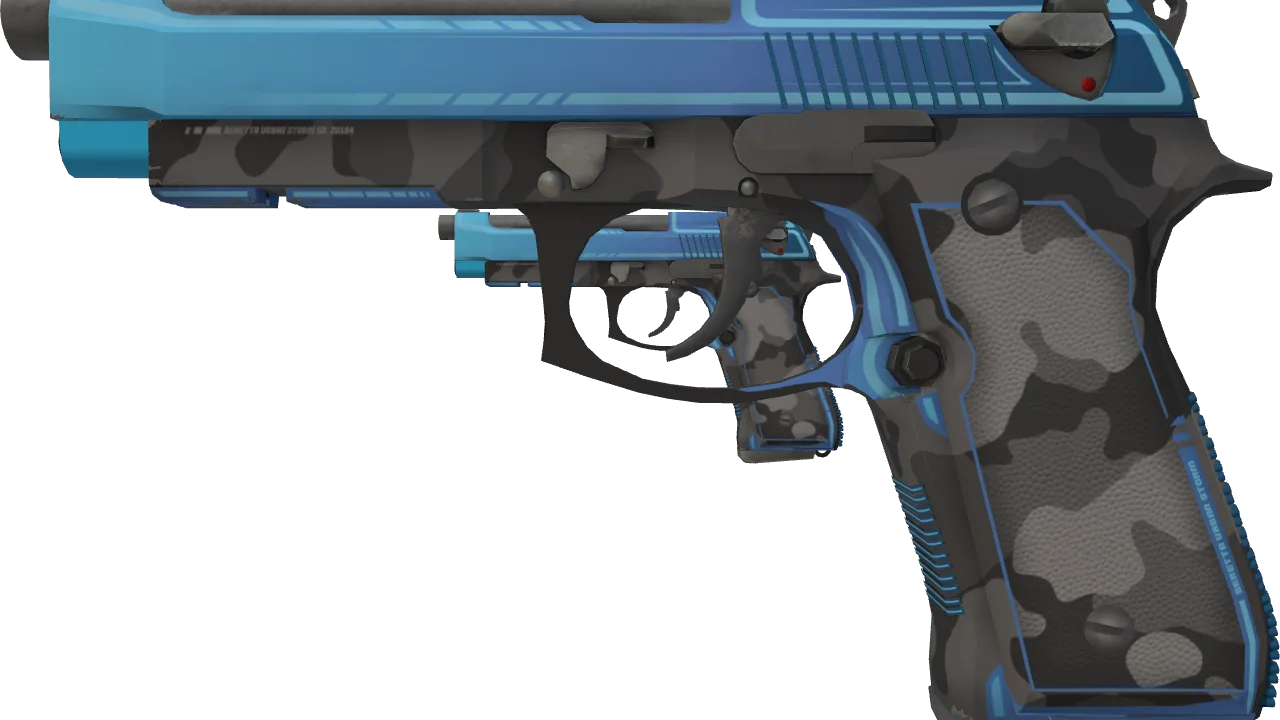 Dual Berettas | Urban Shock (Factory New) — Dust II light, front