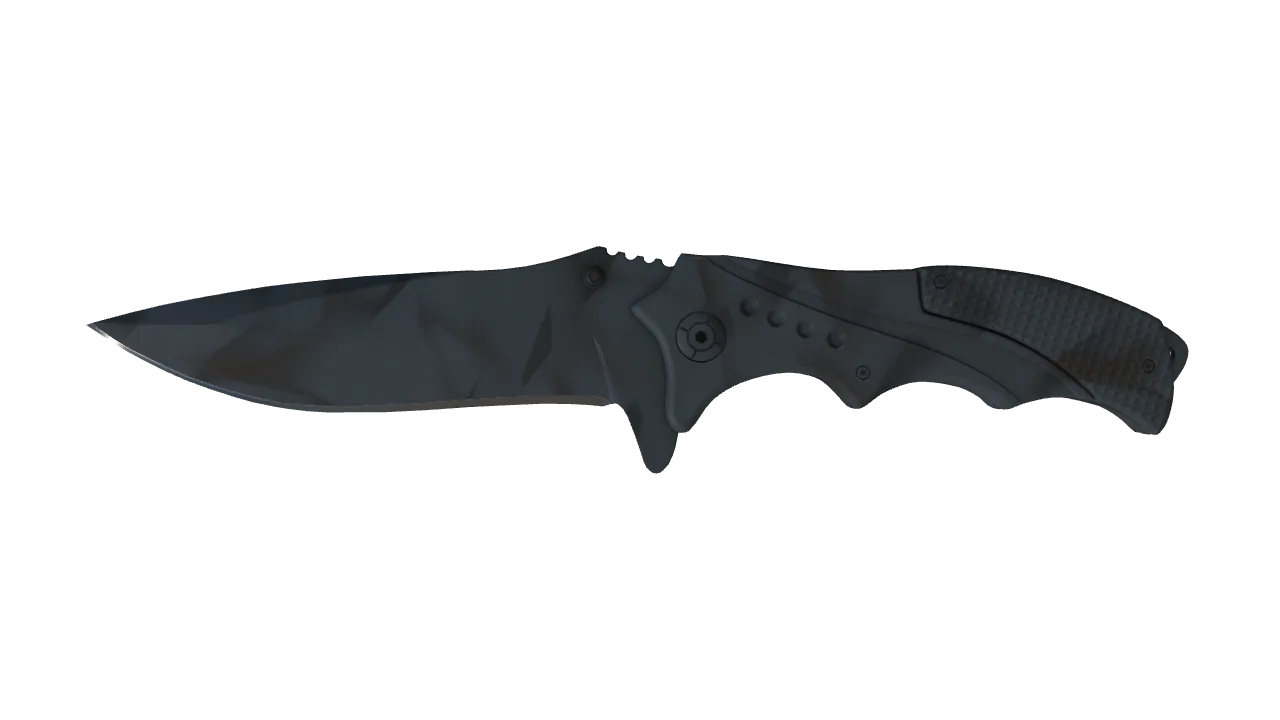 ★ Nomad Knife | Night Stripe (Factory New) — Dust II light, front