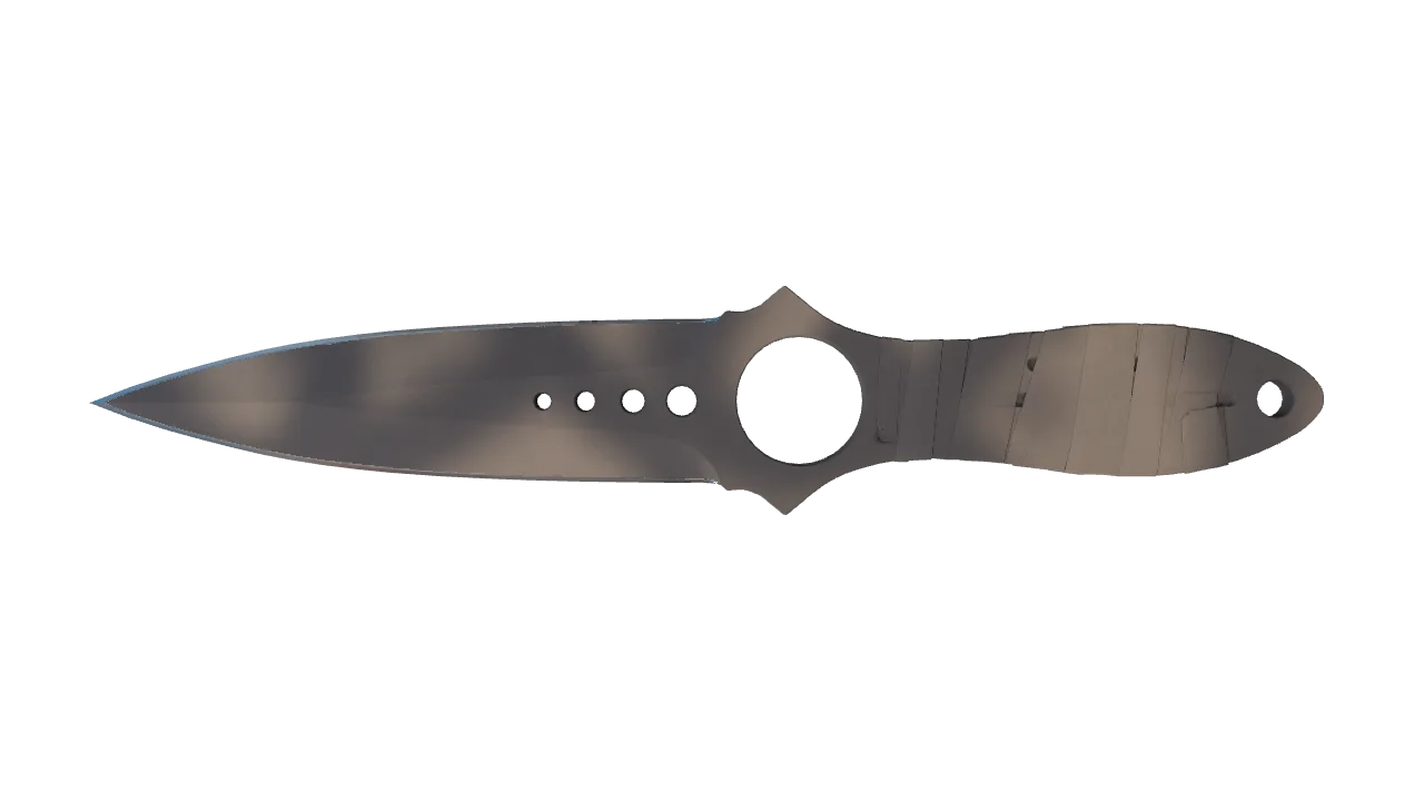 ★ Skeleton Knife | Scorched (Factory New) — Dust II light, front
