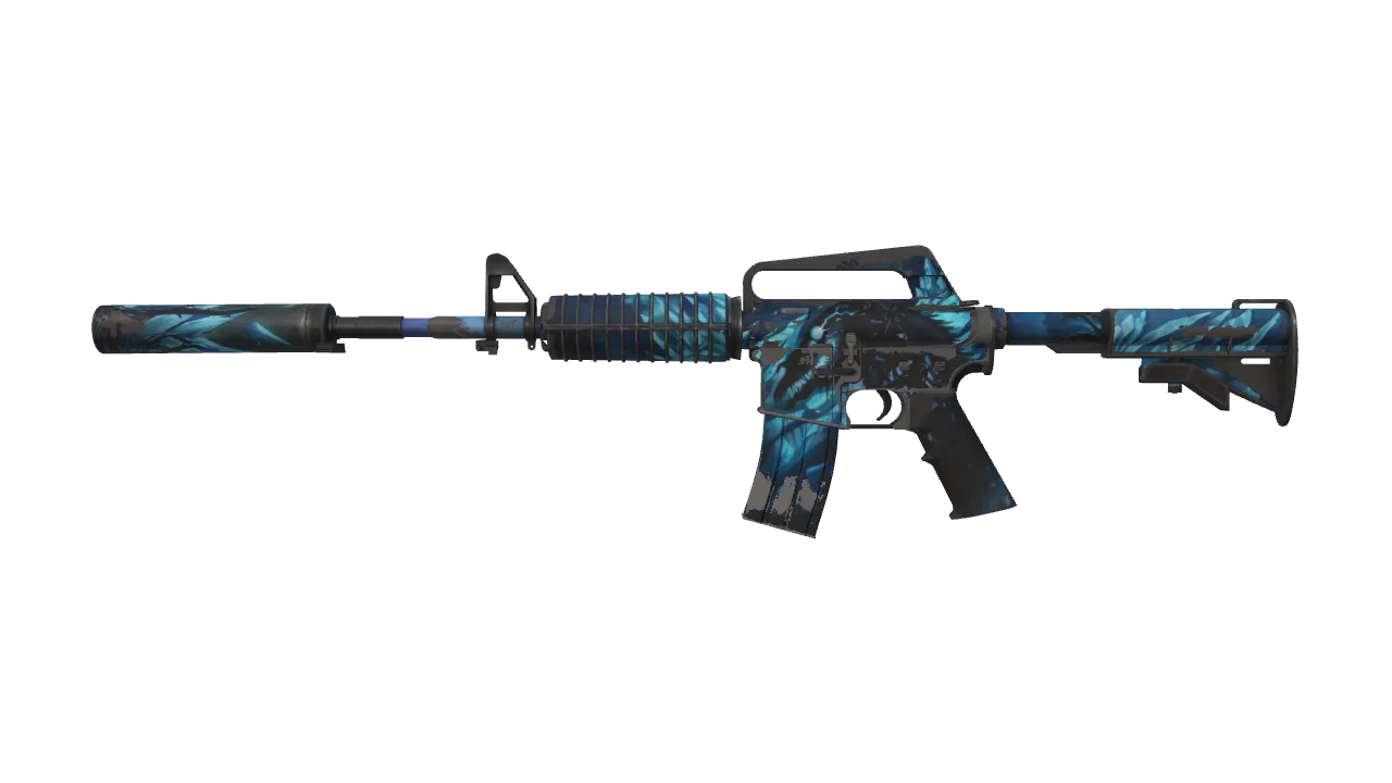 Souvenir M4A1-S | Nightmare (Battle-Scarred) — Dust II light, front
