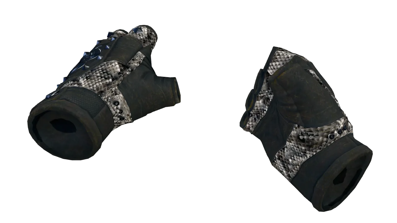 ★ Broken Fang Gloves | Unhinged (Field-Tested) — Dust II light, front
