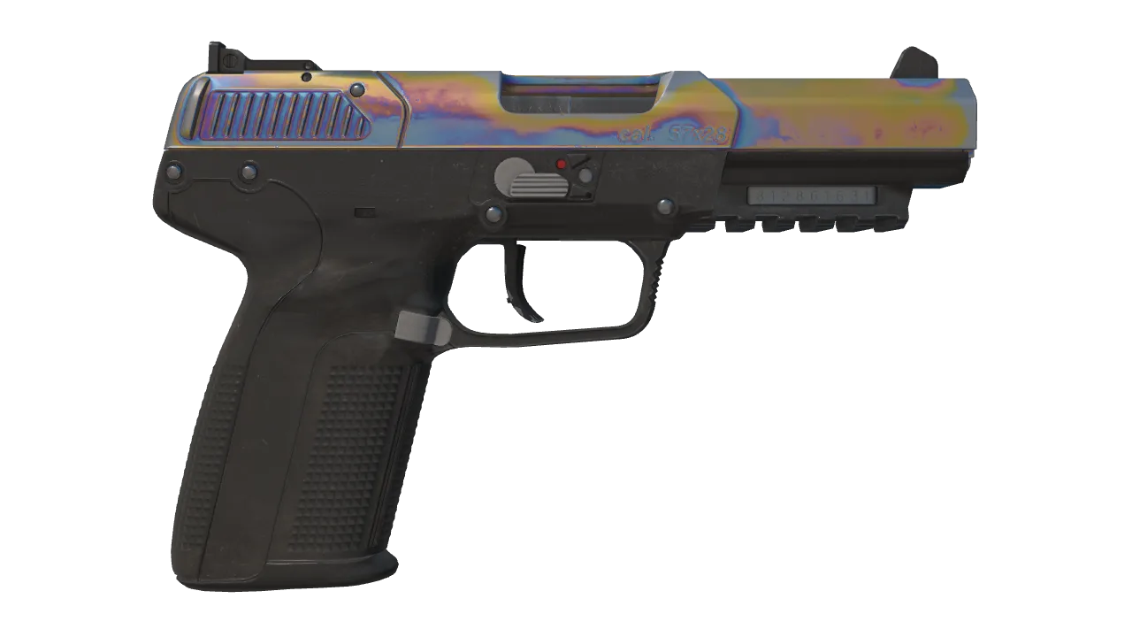 Five-SeveN | Heat Treated seed #111, back