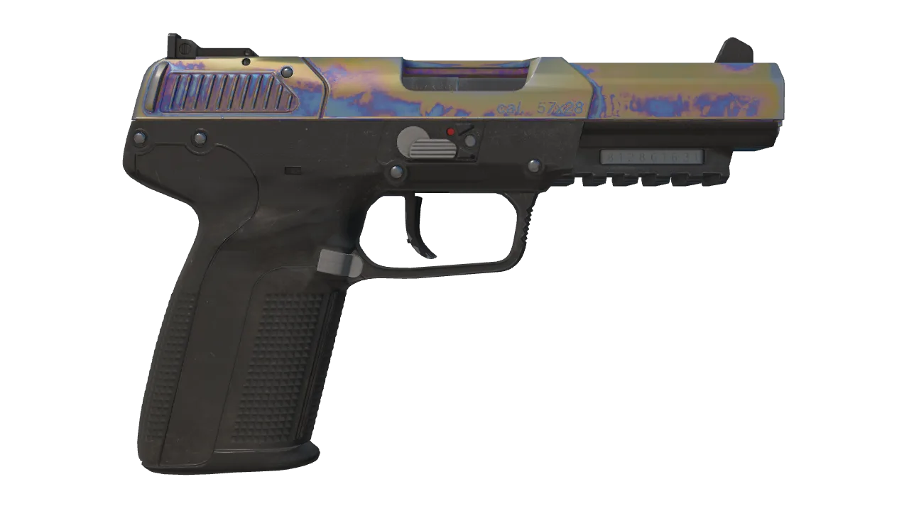 Five-SeveN | Heat Treated seed #142, back