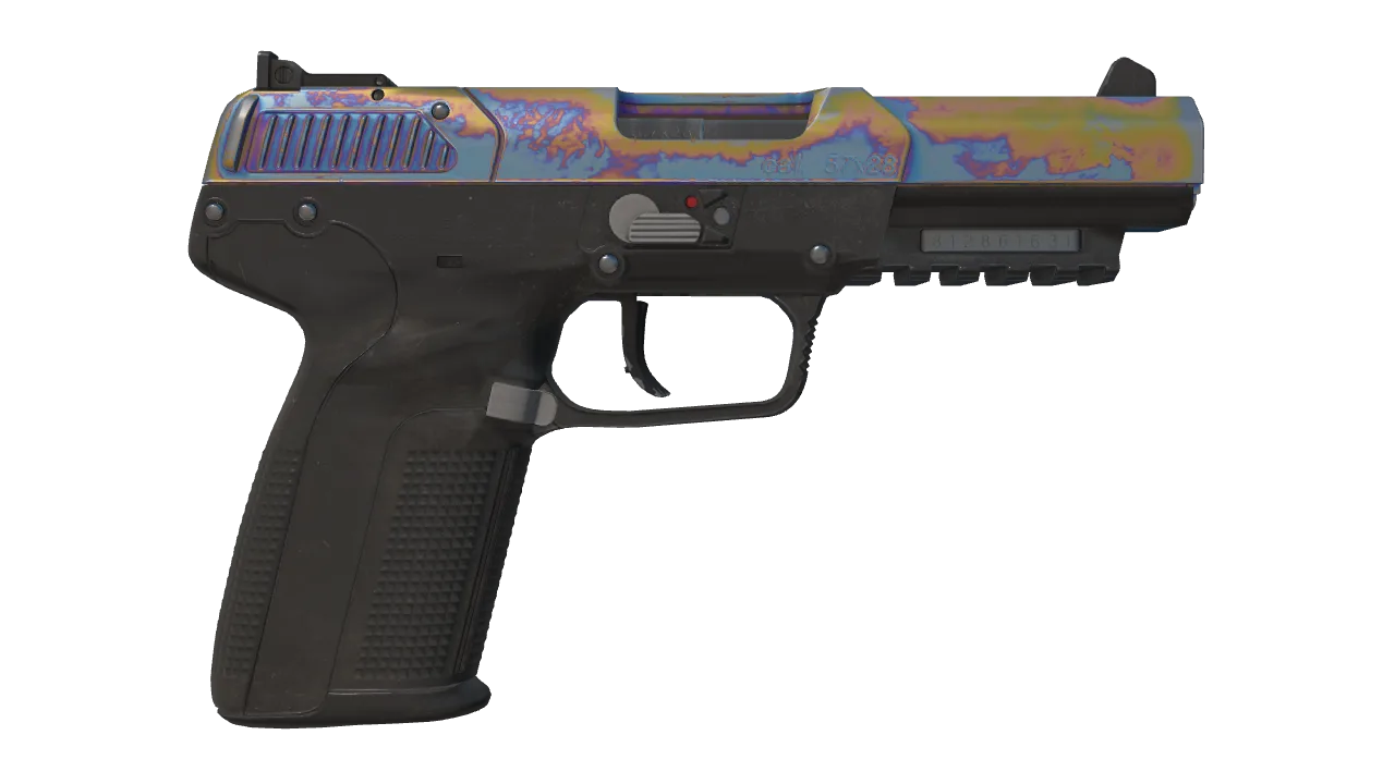 Five-SeveN | Heat Treated seed #148, back