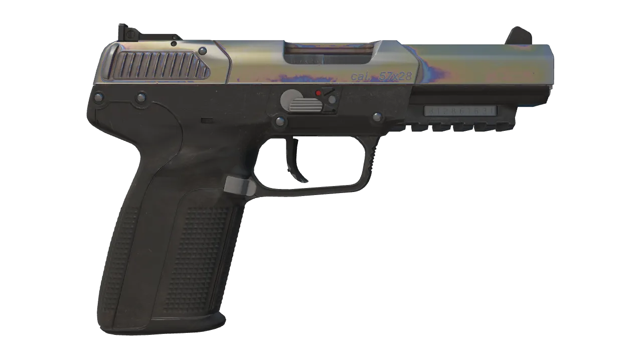 Five-SeveN | Heat Treated seed #169, back