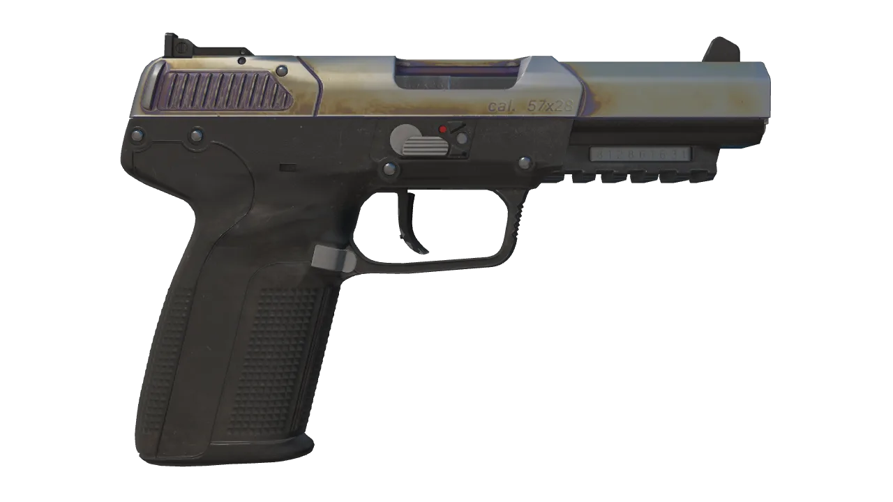 Five-SeveN | Heat Treated seed #172, back