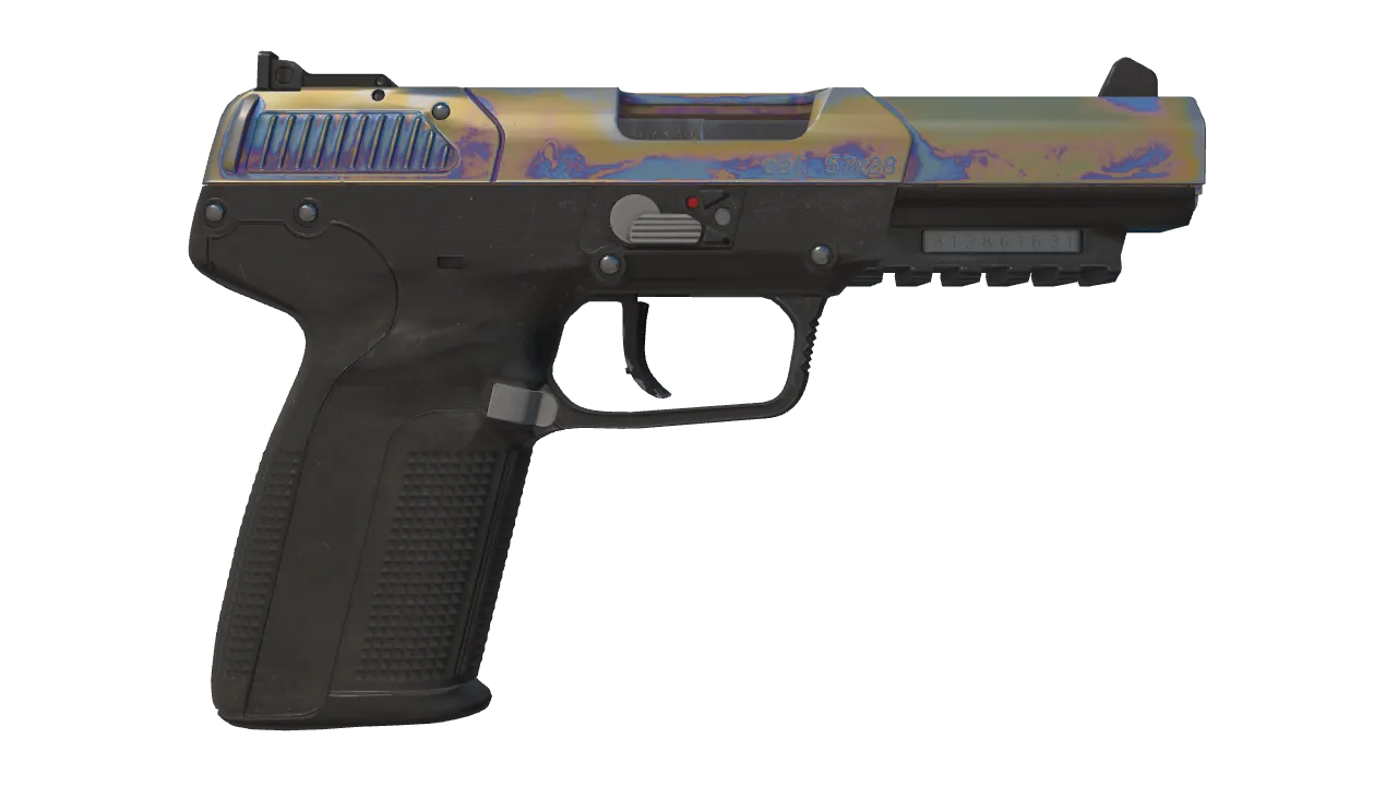 Five-SeveN | Heat Treated seed #19, back