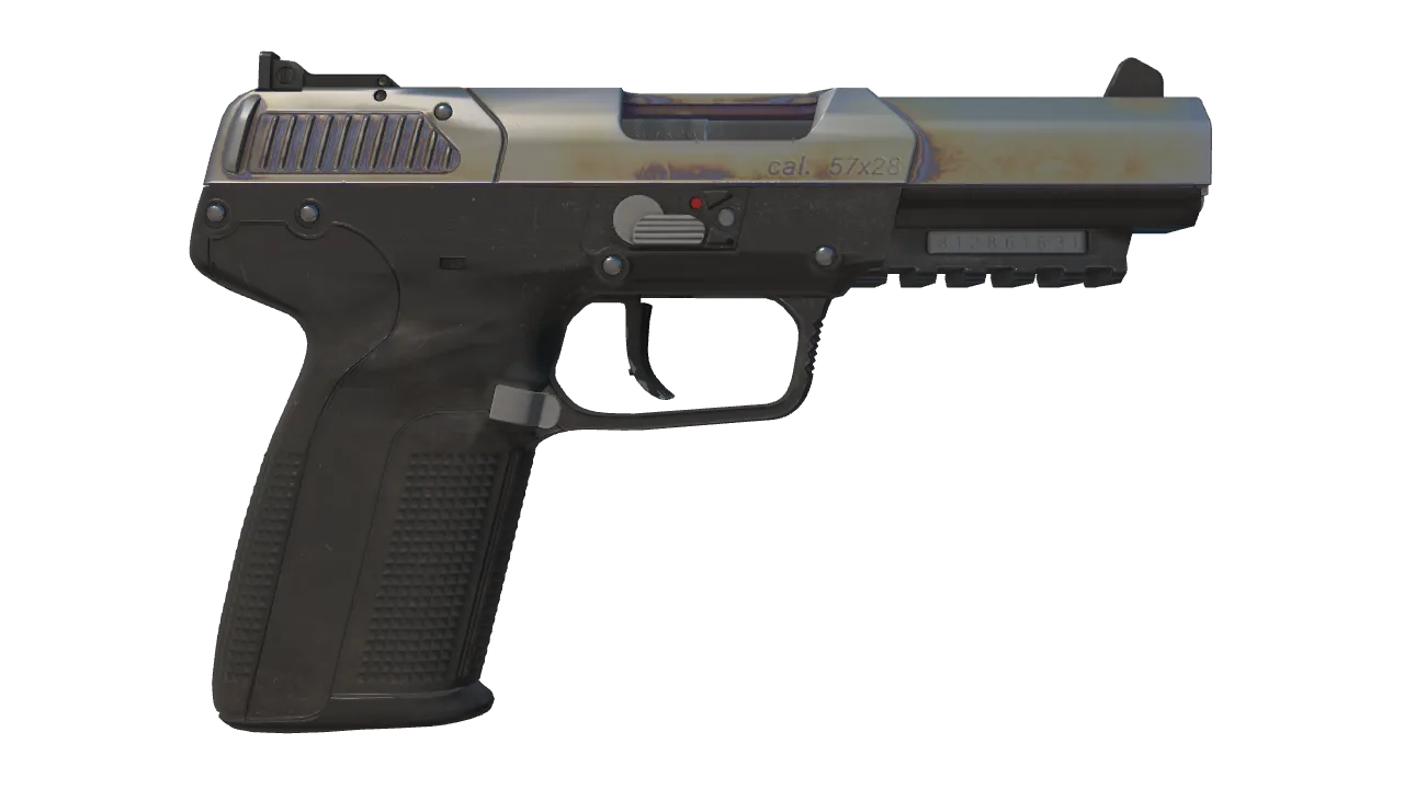 Five-SeveN | Heat Treated seed #206, back