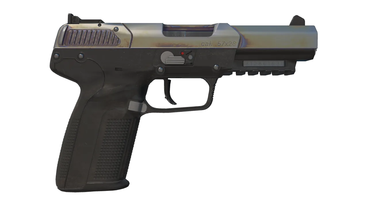 Five-SeveN | Heat Treated seed #242, back
