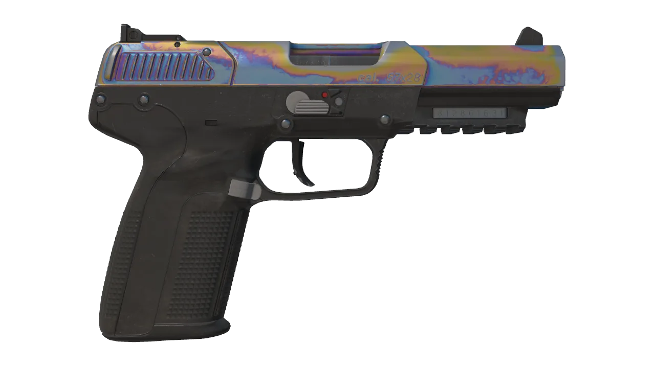 Five-SeveN | Heat Treated seed #263, back