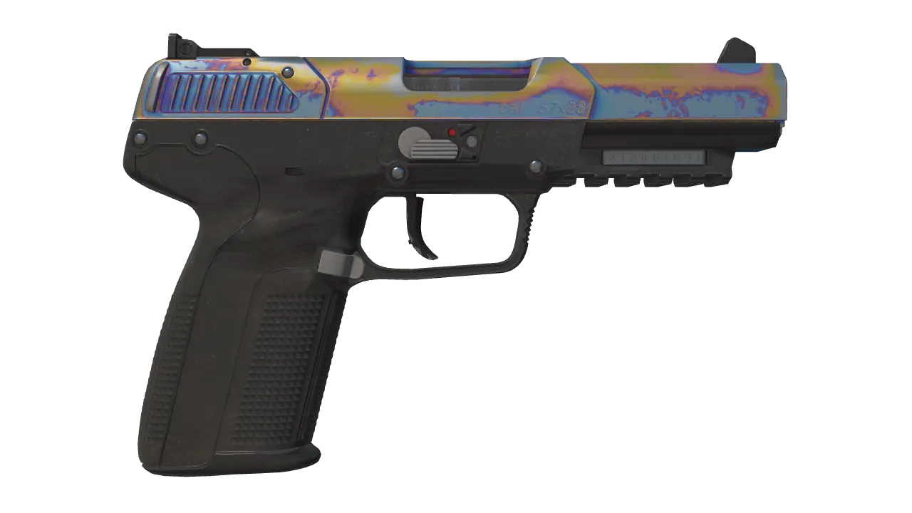 Five-SeveN | Heat Treated seed #273, back