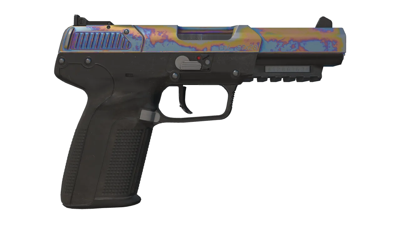 Five-SeveN | Heat Treated seed #308, back