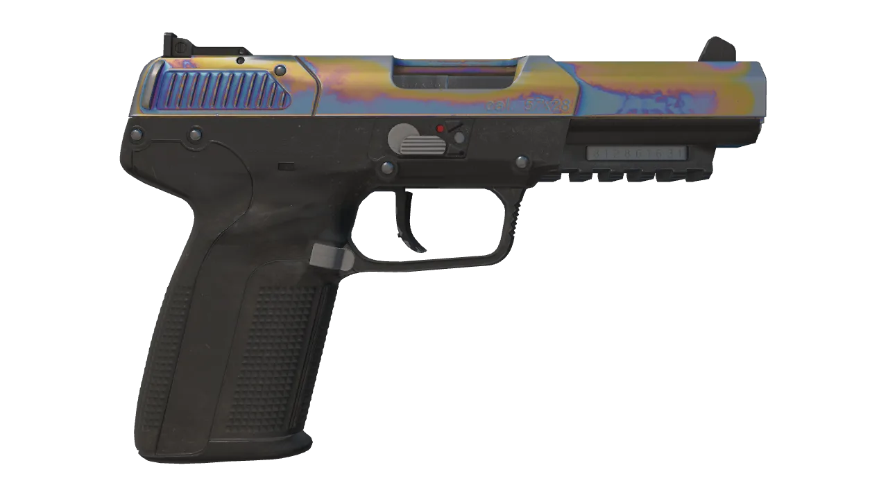 Five-SeveN | Heat Treated seed #321, back