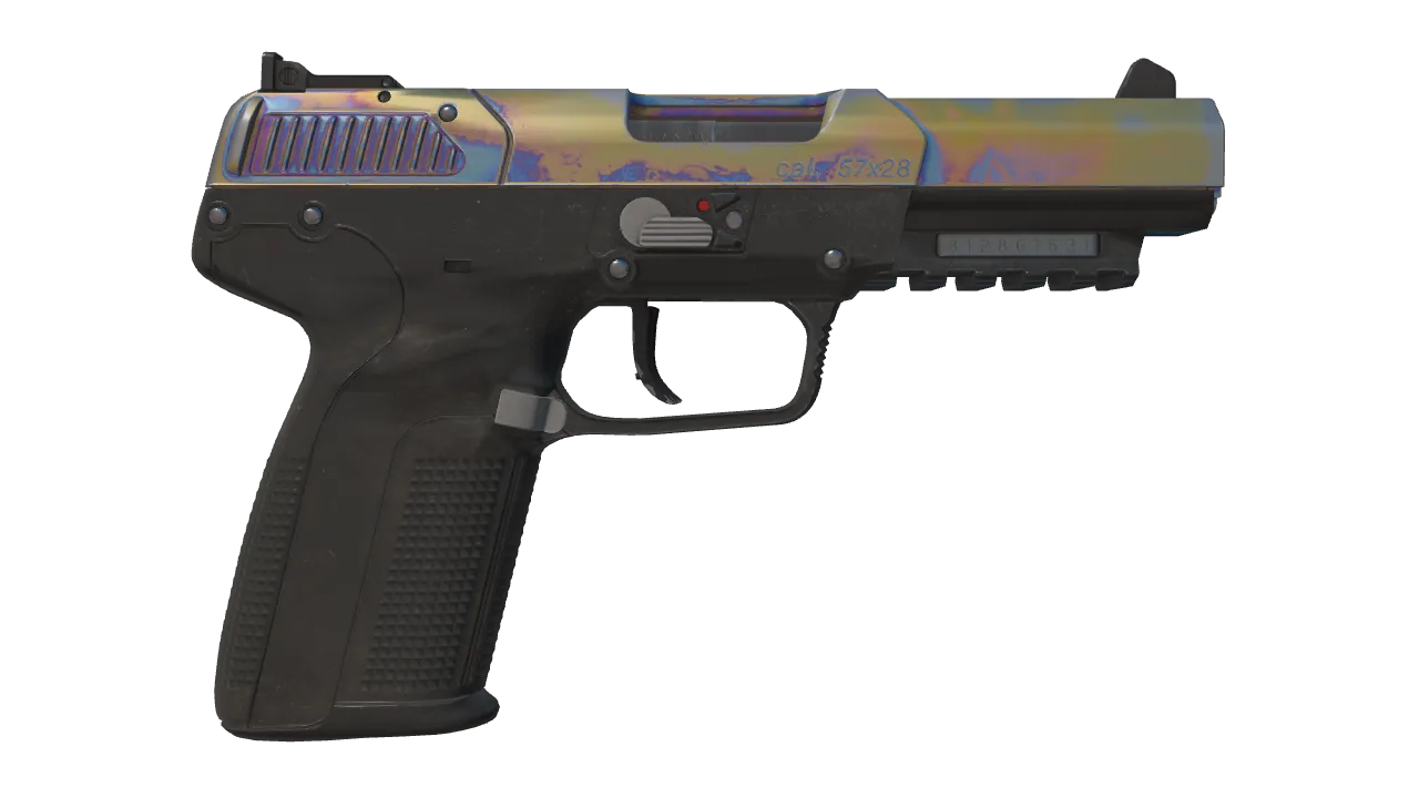Five-SeveN | Heat Treated seed #332, back