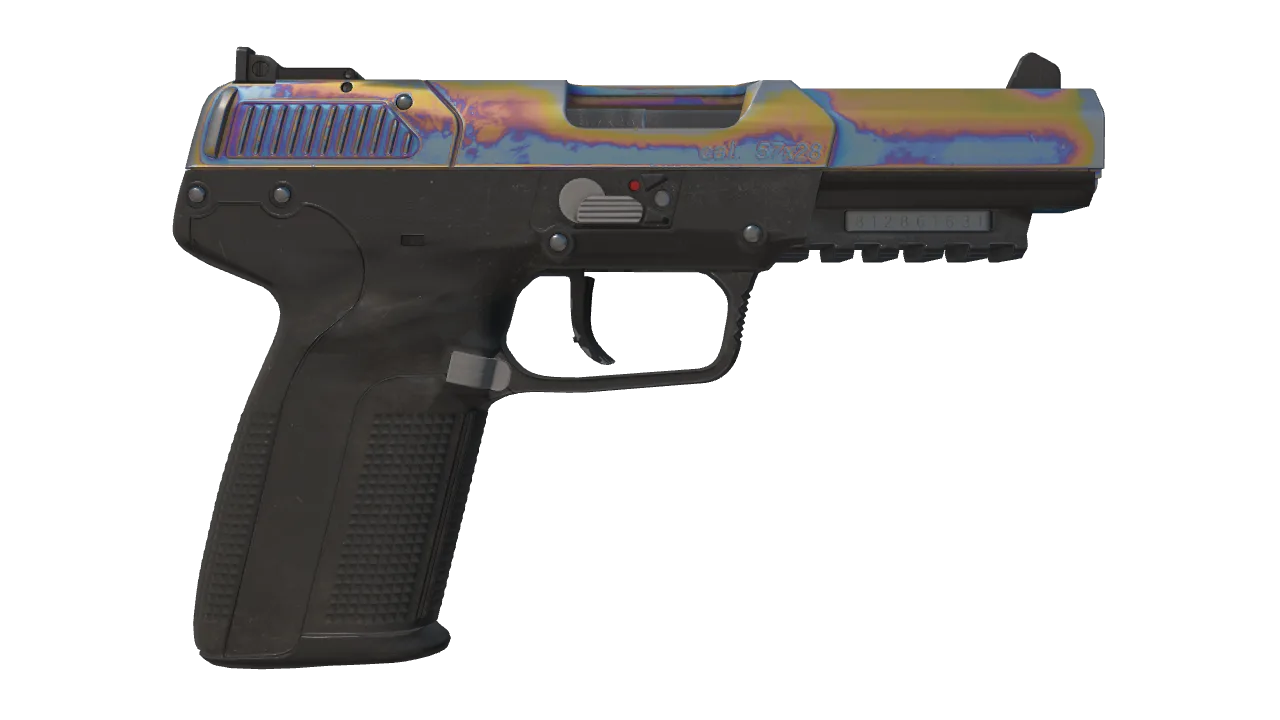 Five-SeveN | Heat Treated seed #347, back