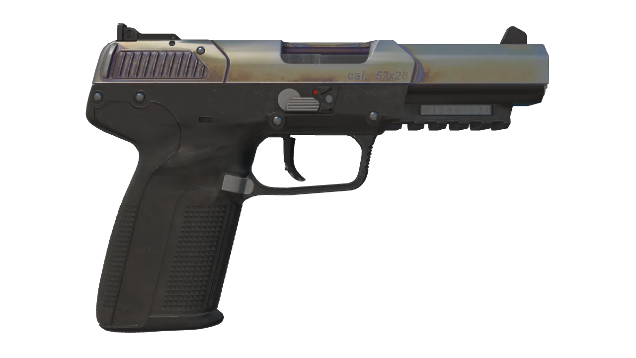 Five-SeveN | Heat Treated seed #35, back