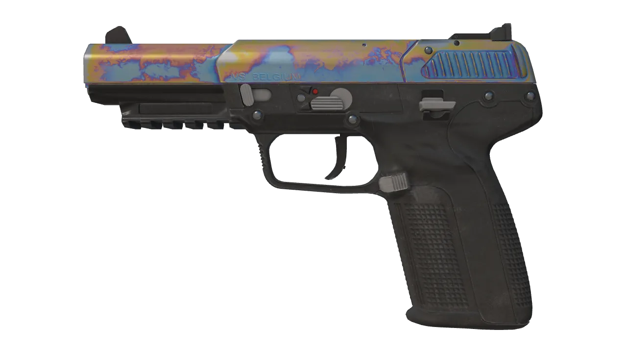 Five-SeveN | Heat Treated seed #406, front
