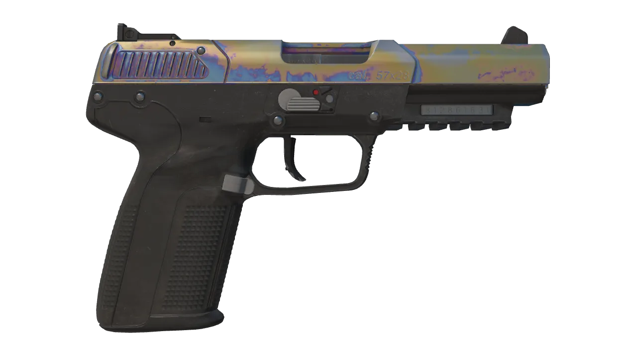 Five-SeveN | Heat Treated seed #430, back