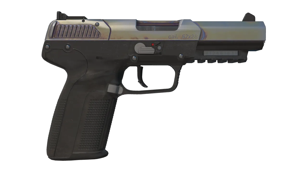 Five-SeveN | Heat Treated seed #446, back