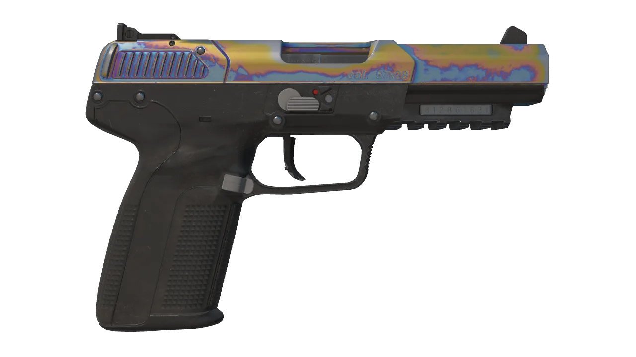 Five-SeveN | Heat Treated seed #461, back