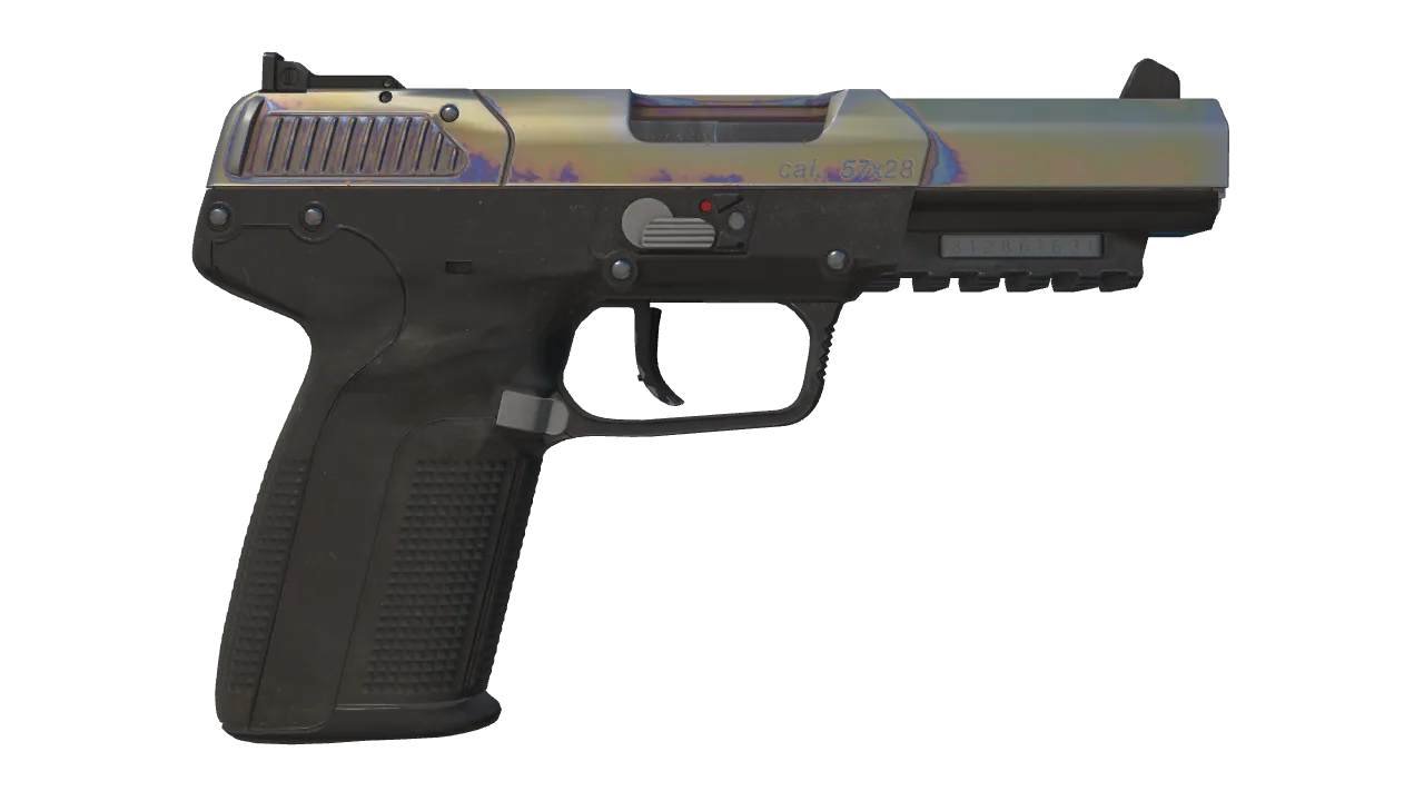 Five-SeveN | Heat Treated seed #465, back