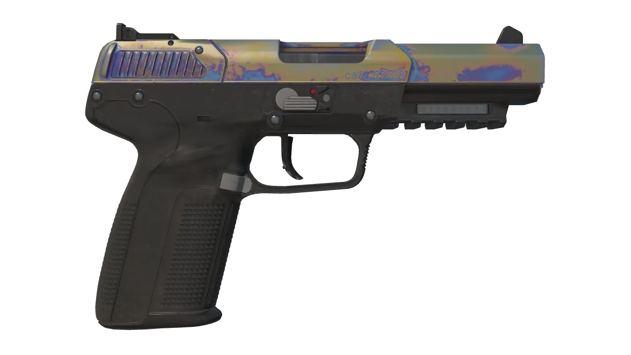 Five-SeveN | Heat Treated seed #503, back