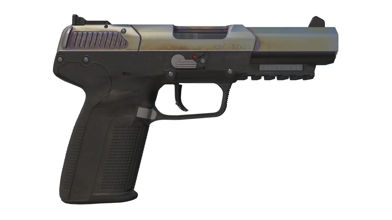 Five-SeveN | Heat Treated seed #509, back