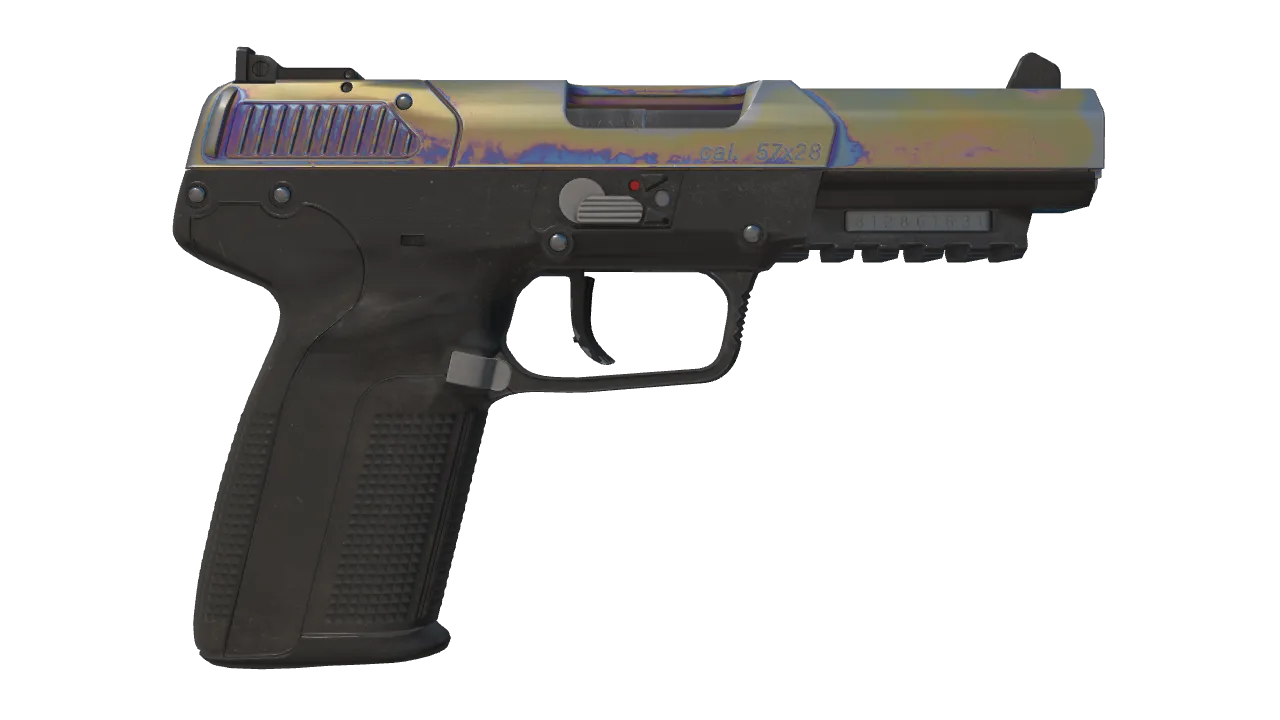 Five-SeveN | Heat Treated seed #510, back