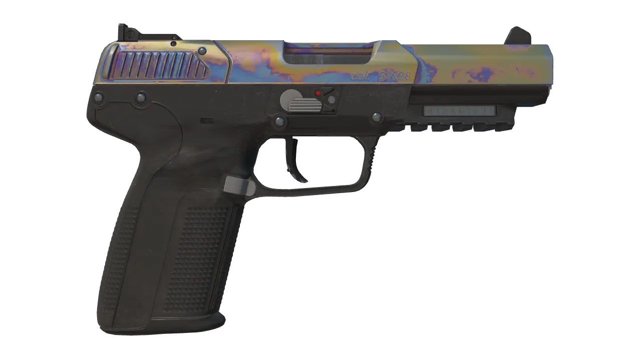 Five-SeveN | Heat Treated seed #524, back