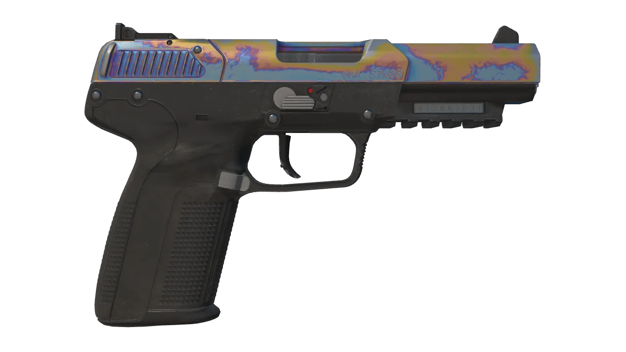 Five-SeveN | Heat Treated seed #530, back