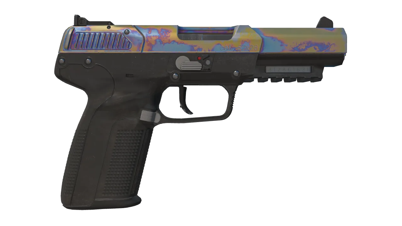 Five-SeveN | Heat Treated seed #537, back