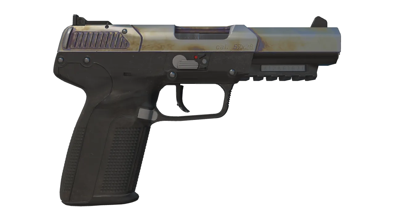 Five-SeveN | Heat Treated seed #550, back