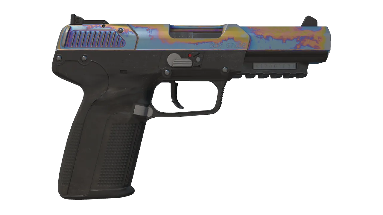 Five-SeveN | Heat Treated seed #567, back