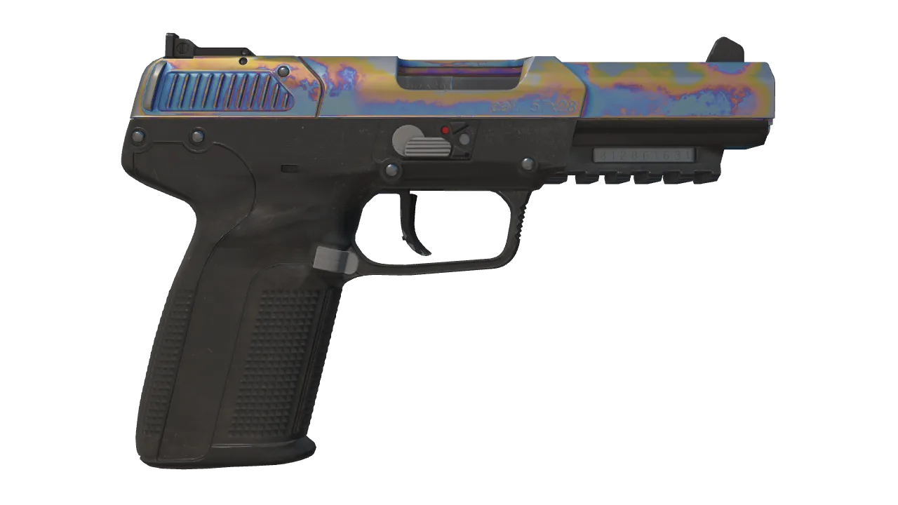 Five-SeveN | Heat Treated seed #587, back