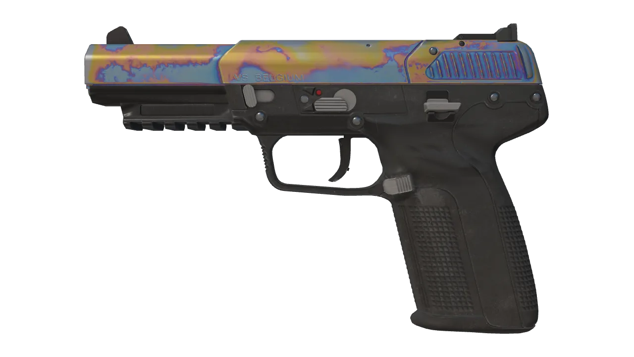 Five-SeveN | Heat Treated seed #587, front