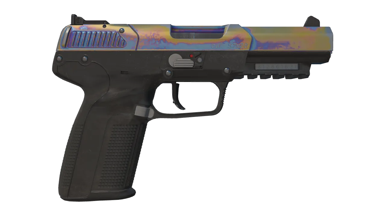 Five-SeveN | Heat Treated seed #592, back