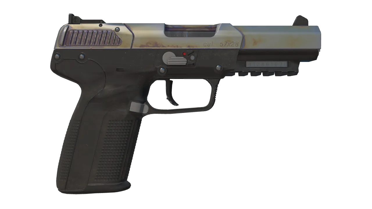 Five-SeveN | Heat Treated seed #598, back