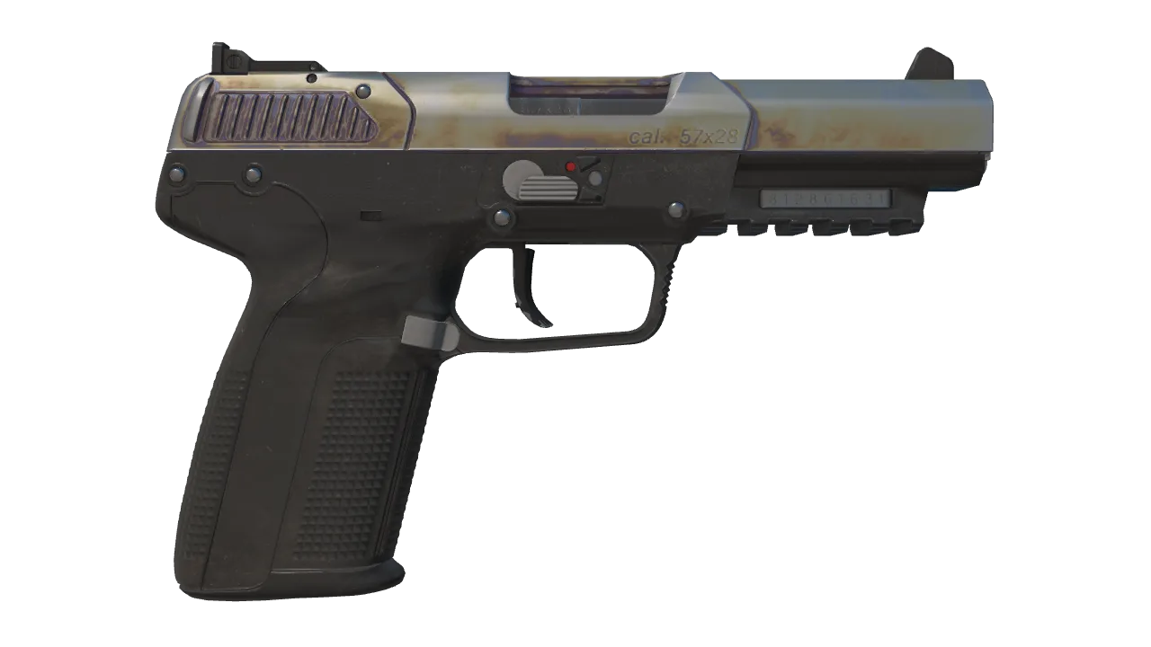 Five-SeveN | Heat Treated seed #627, back