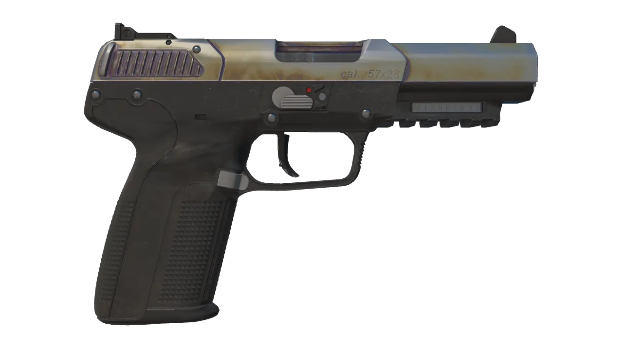 Five-SeveN | Heat Treated seed #667, back