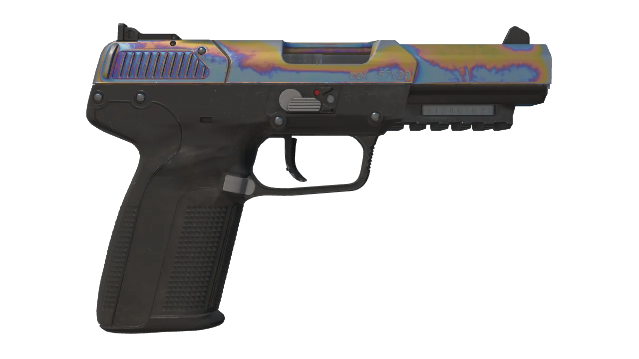 Five-SeveN | Heat Treated seed #67, back