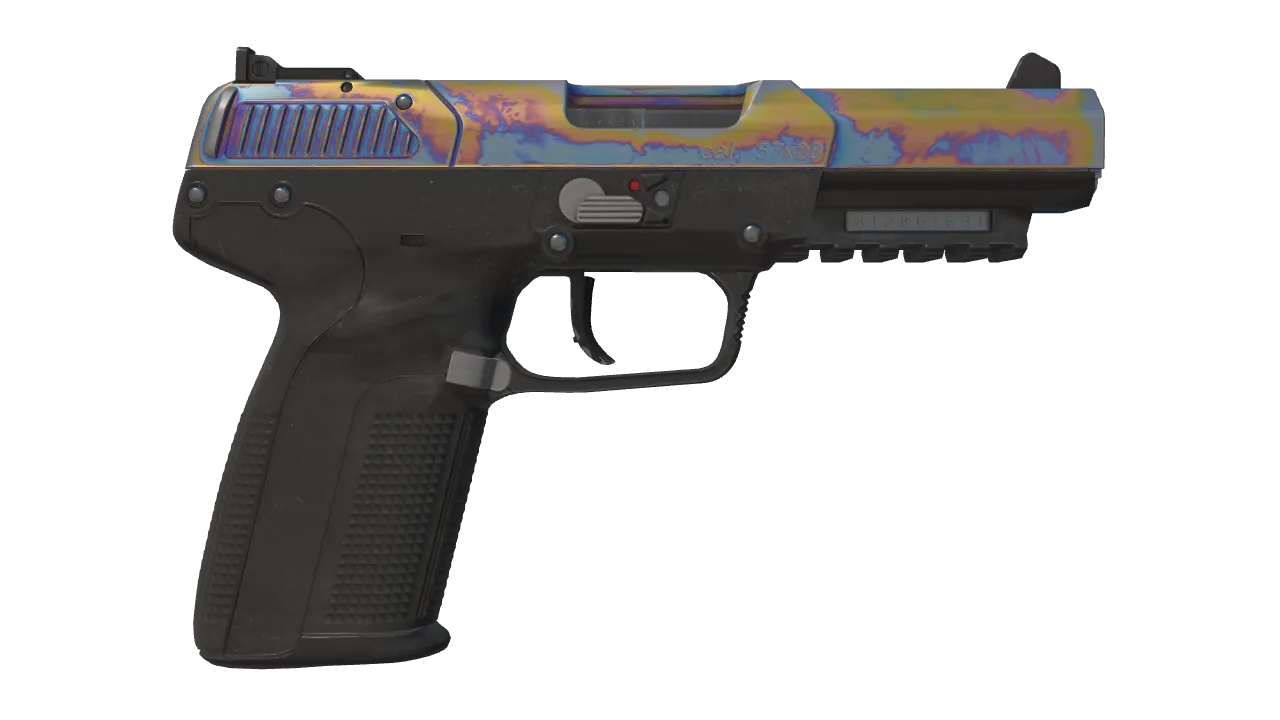 Five-SeveN | Heat Treated seed #69, back