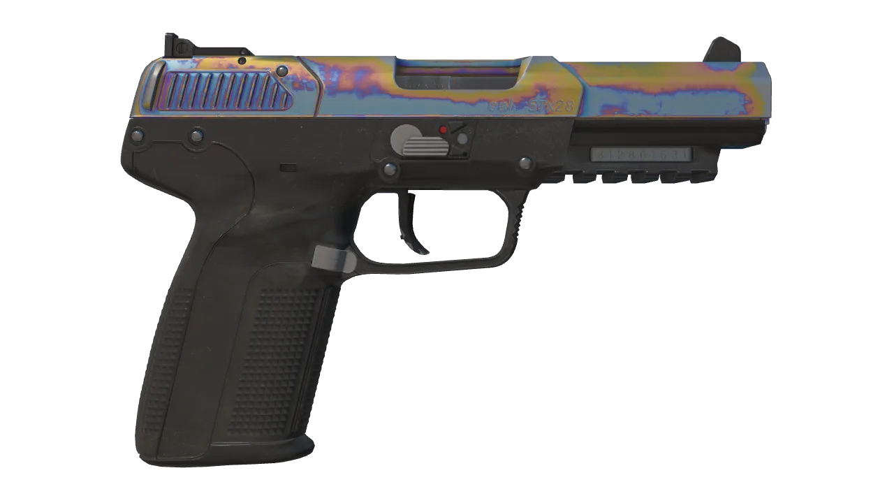 Five-SeveN | Heat Treated seed #695, back