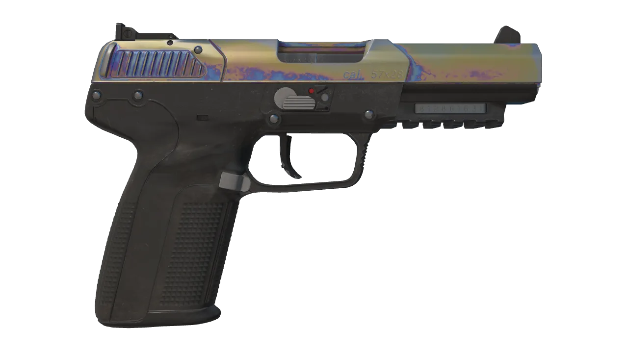 Five-SeveN | Heat Treated seed #7, back