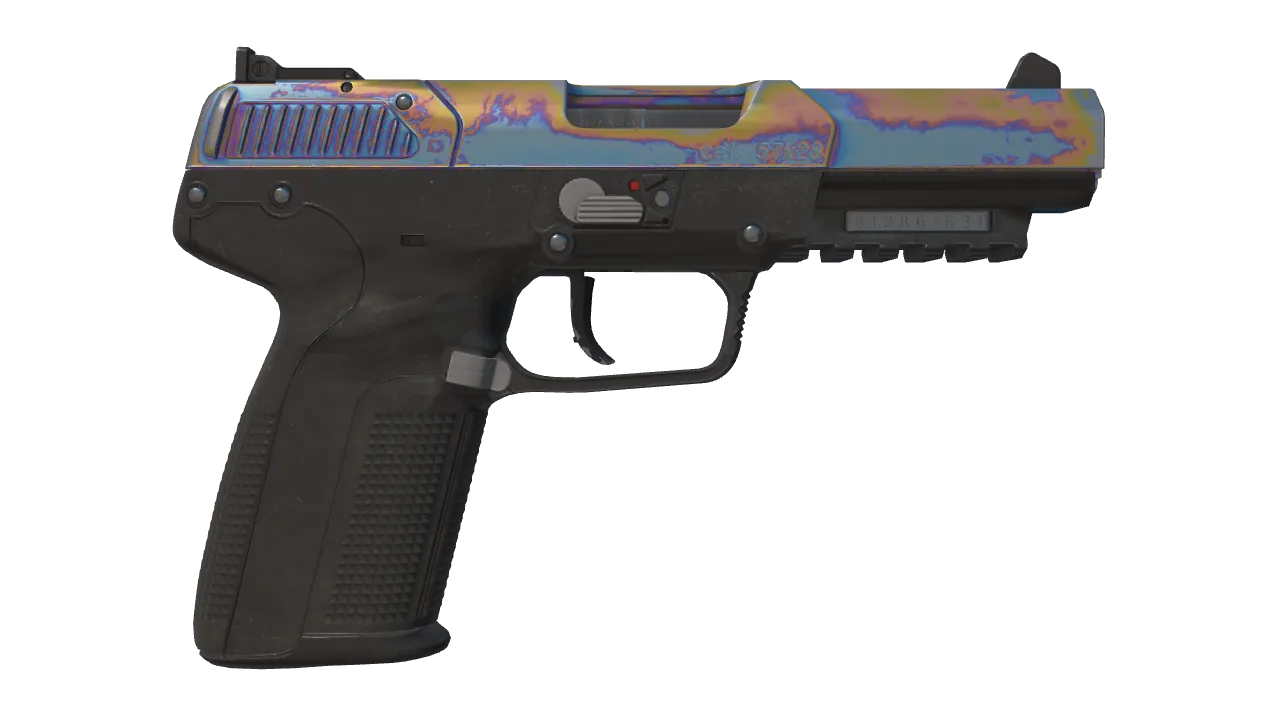 Five-SeveN | Heat Treated seed #704, back
